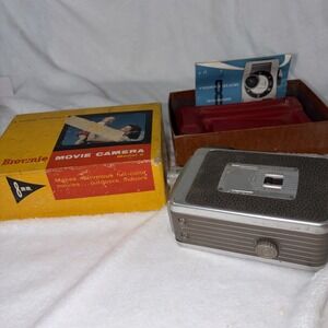 Vintage Kodak Brownie 8mm Movie Camera II 1/2.3 Lens Original Box Not Tested